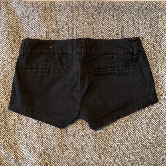 American Eagle Black Short Shorts - Picture 2 of 7